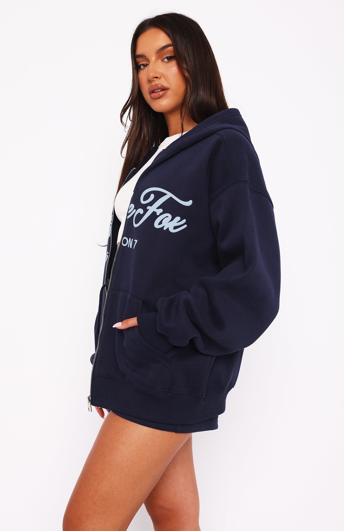White Fox Season 7 Zip-up Hoodie