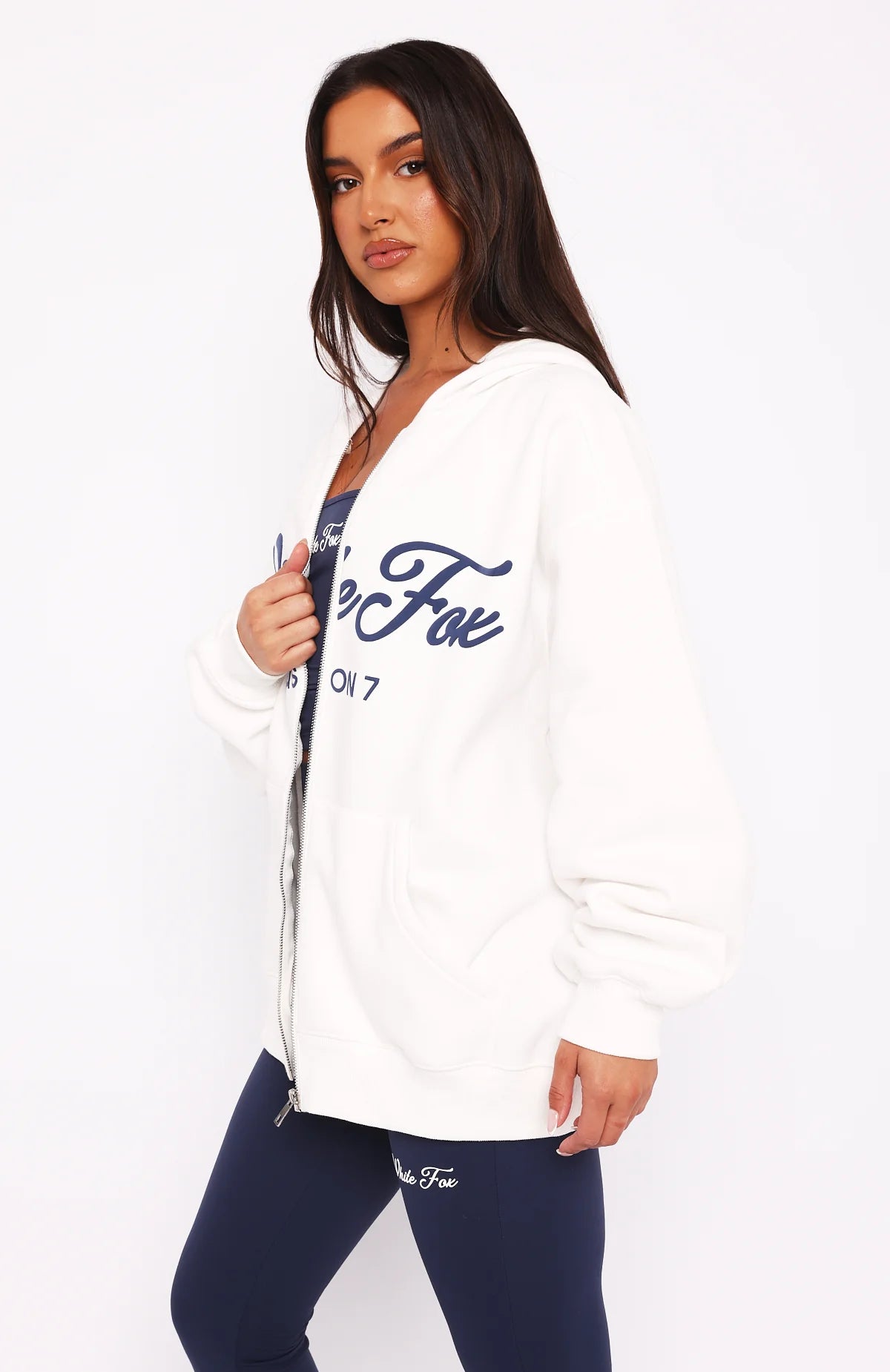 White Fox Season 7 Zip-up Hoodie