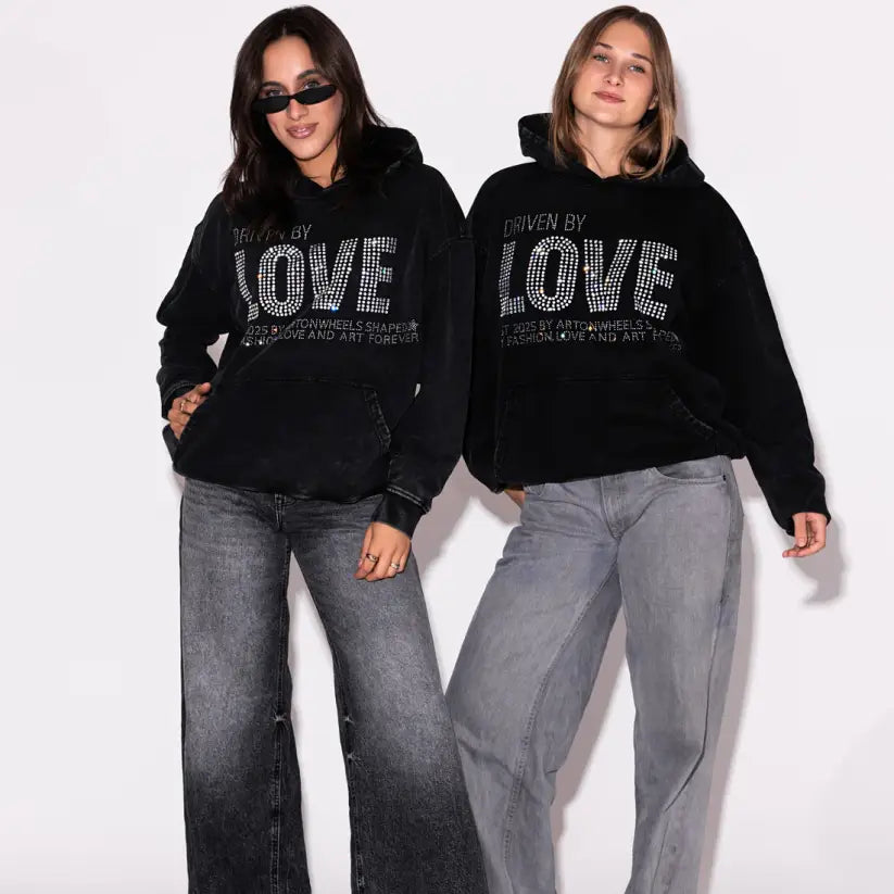 Art On Wheels Love Hoodie