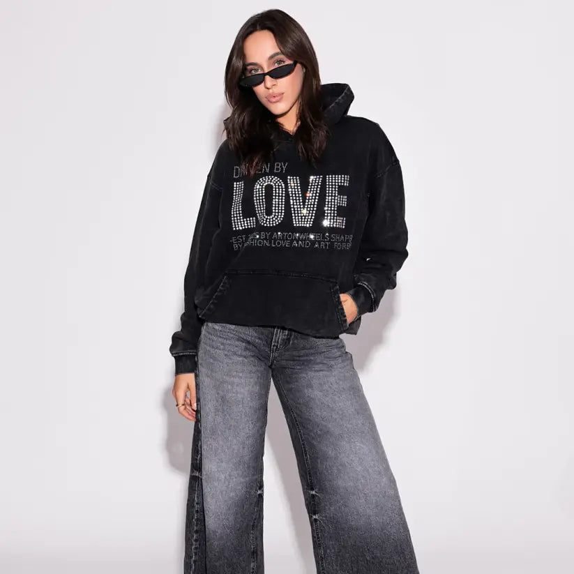 Art On Wheels Love Hoodie