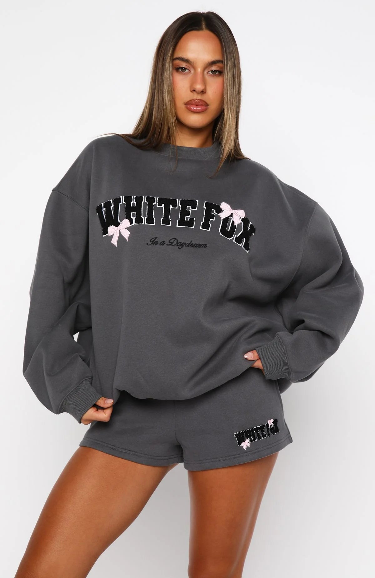 White Fox Bow Tracksuit