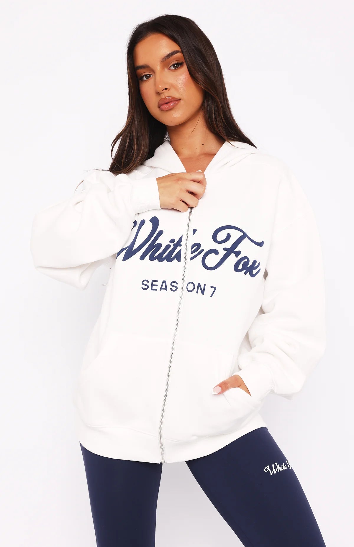 White Fox Season 7 Zip-up Hoodie