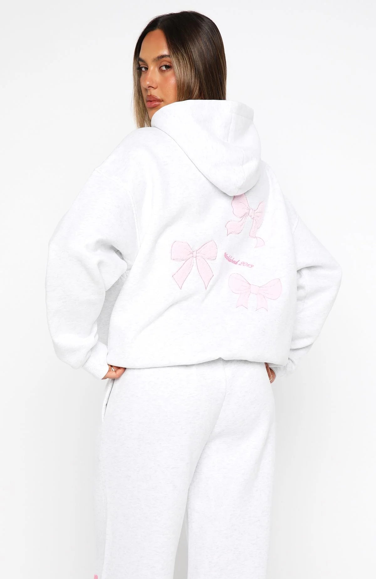 White Fox Bow Tracksuit