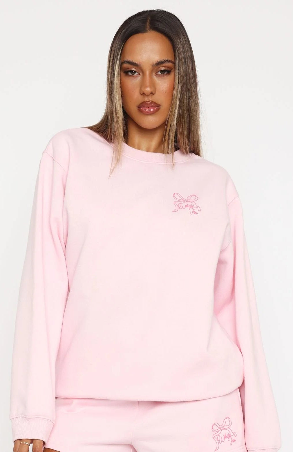 White Fox Sweater