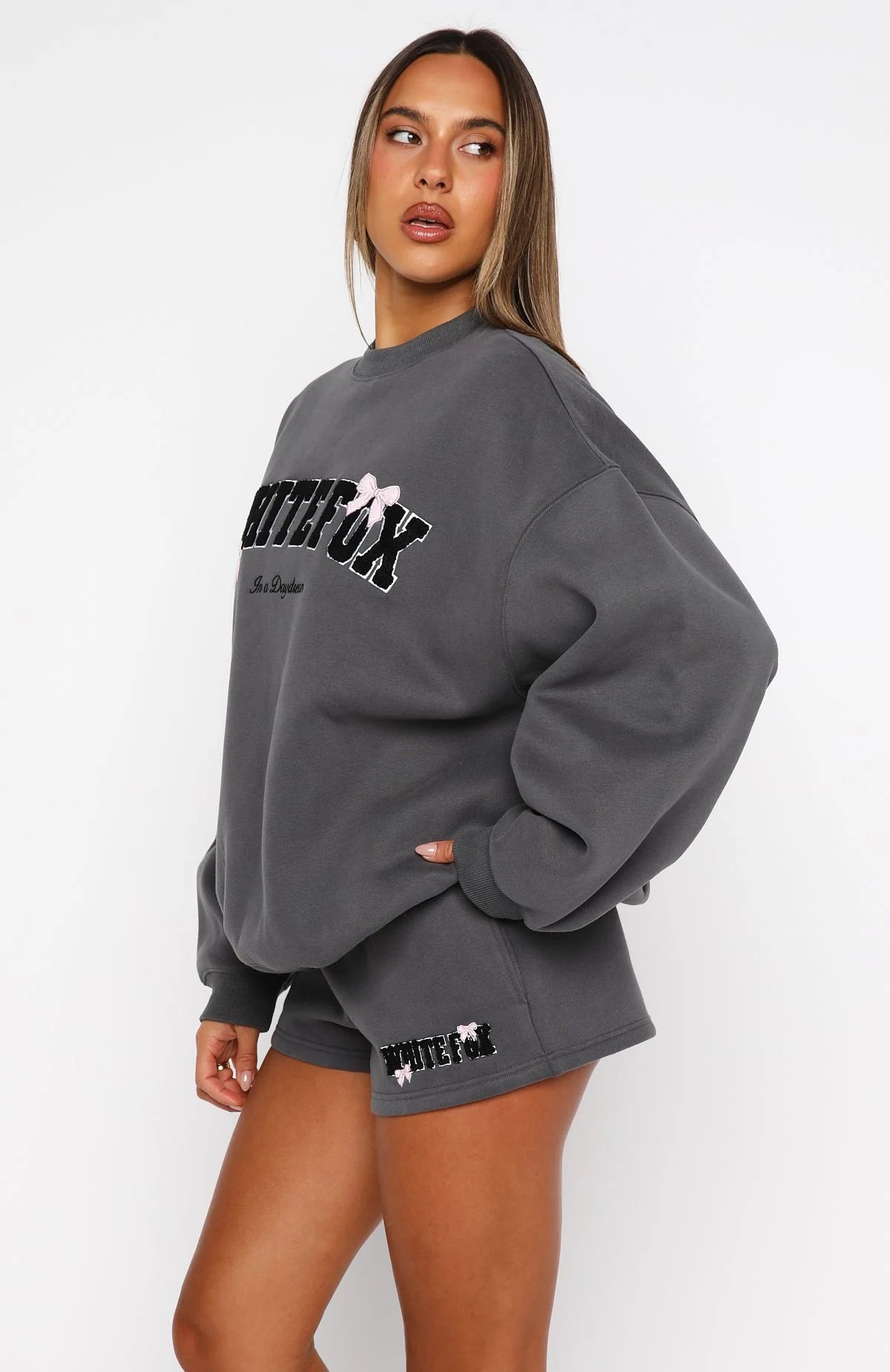 White Fox Bow Tracksuit