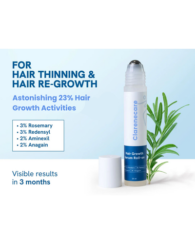 Clarenecare Advanced Hair Growth Roll-On Serum