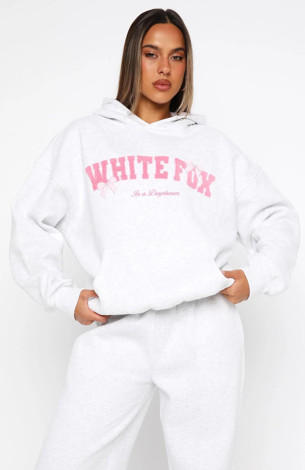 White Fox Bow Tracksuit