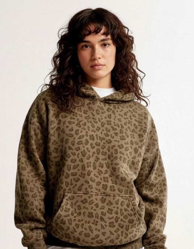 Abercrombie & Fitch Leopard Hoodie