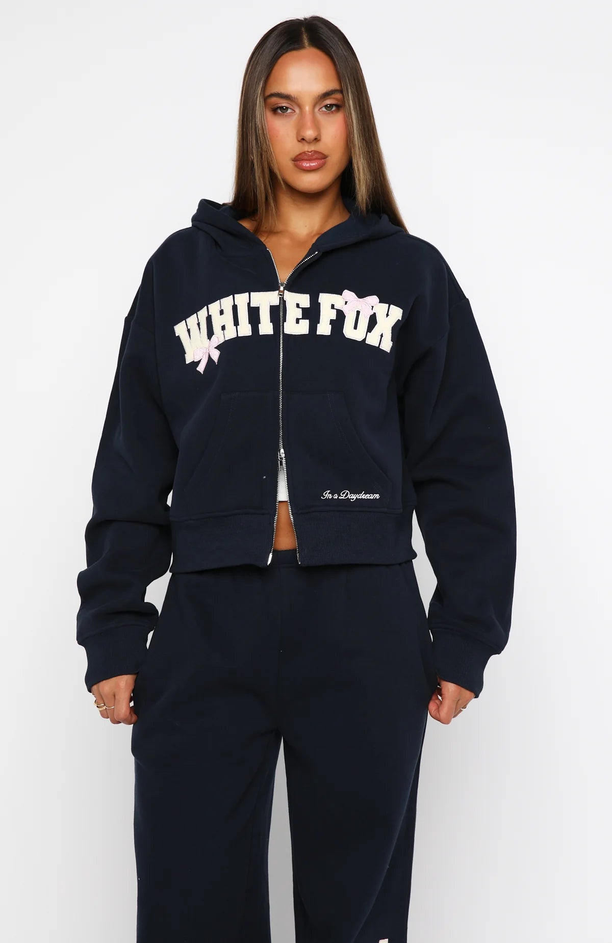 White Fox Bow Tracksuit