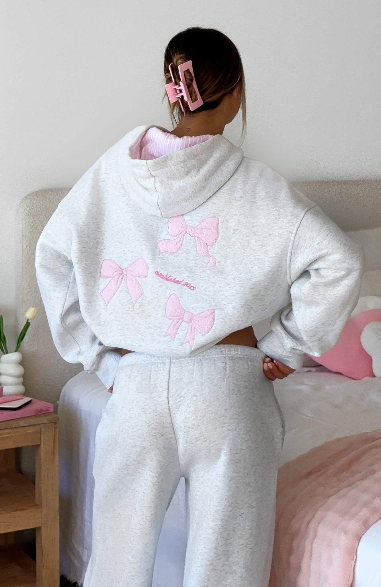 White Fox Bow Tracksuit