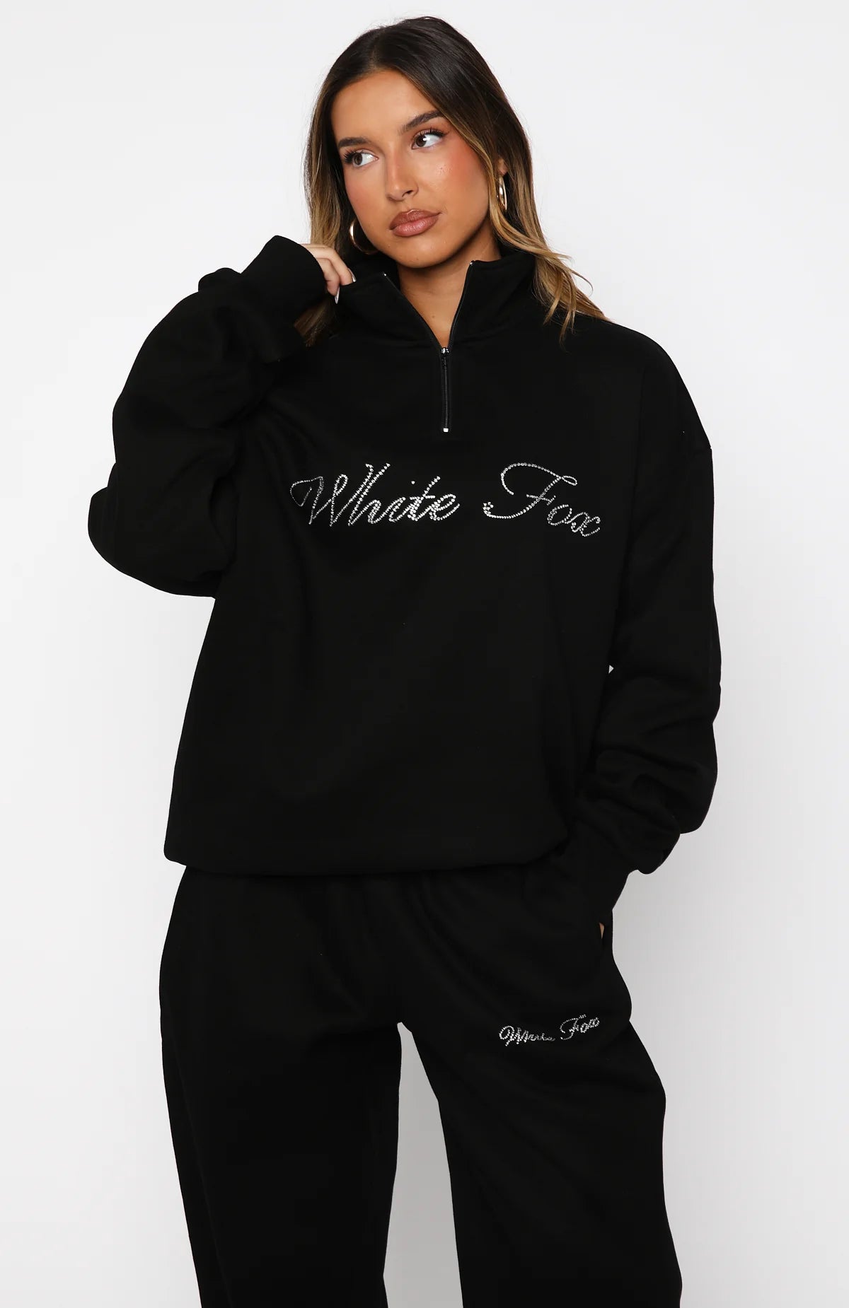White Fox Quarter Zip set